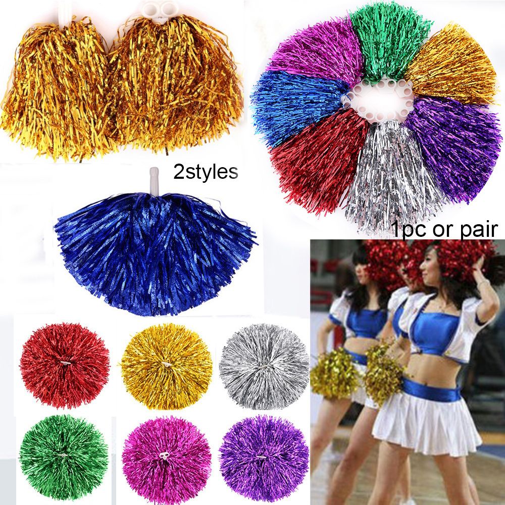 Trang Phục Đôi Lỗ Tay Cầm Cổ V - đánh giá và giá Cheerleading Pom Pom