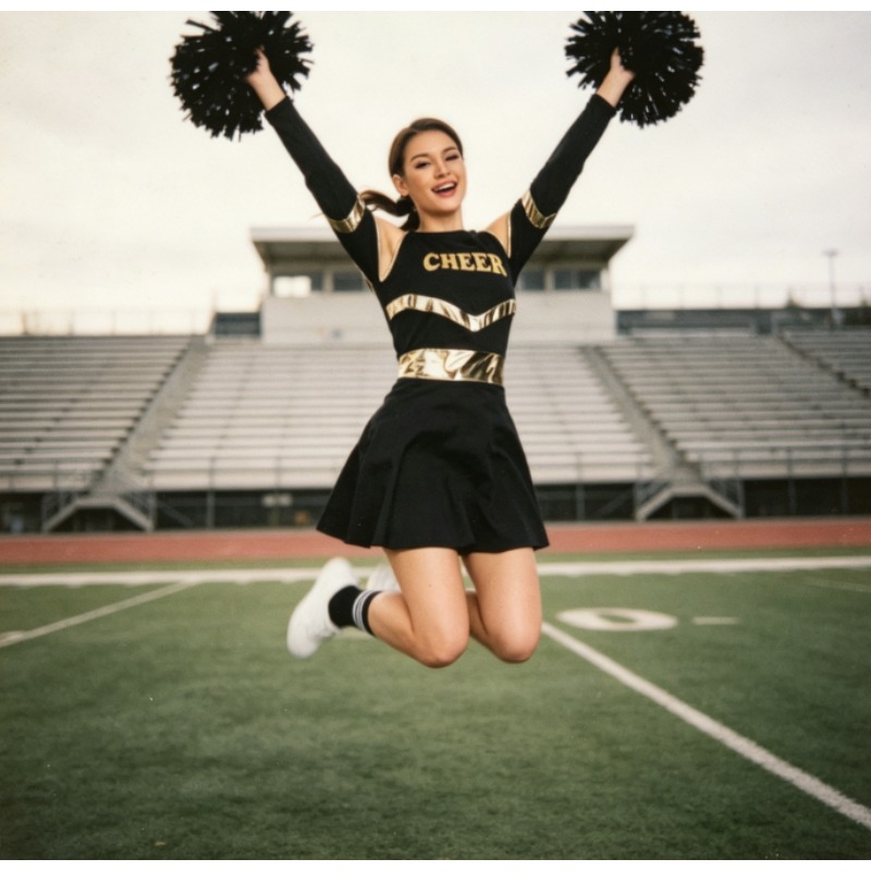 European American Cheerleader  - đánh giá và giá Cheerleading Pom Pom