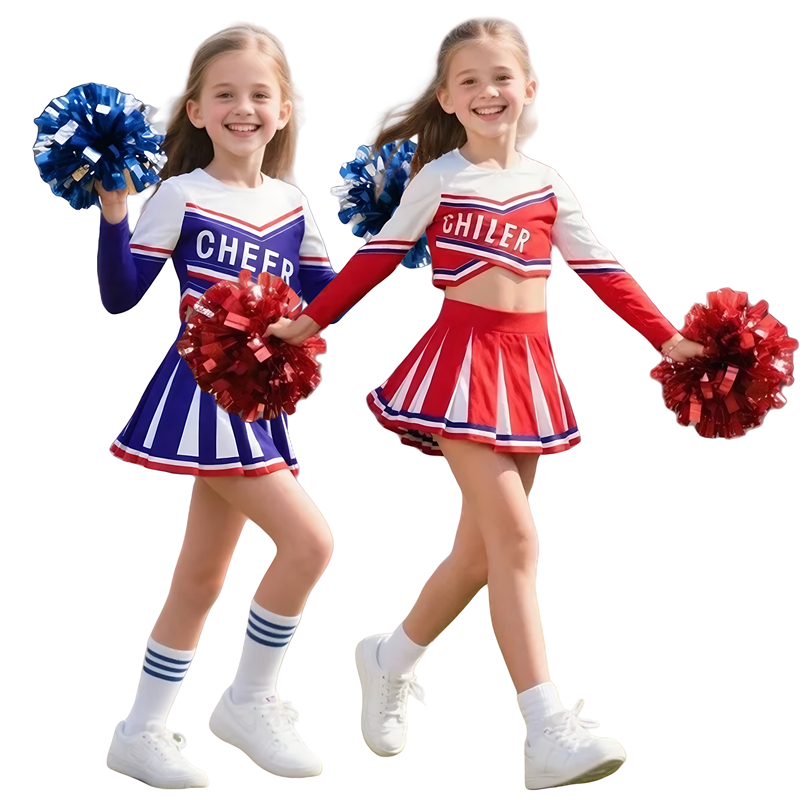 Girls Cheerleader Costume Bask - đánh giá và giá Cheerleading Pom Pom